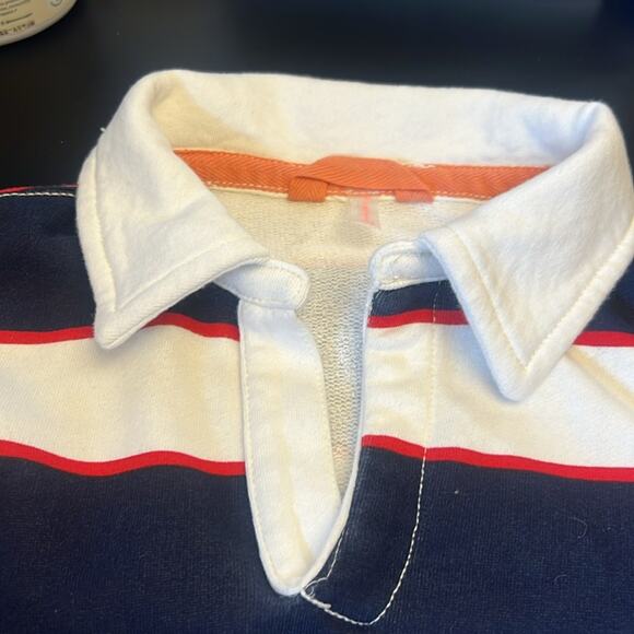 FP Movement by Free People Striped Navy and White Hoodie - Picture 4 of 6